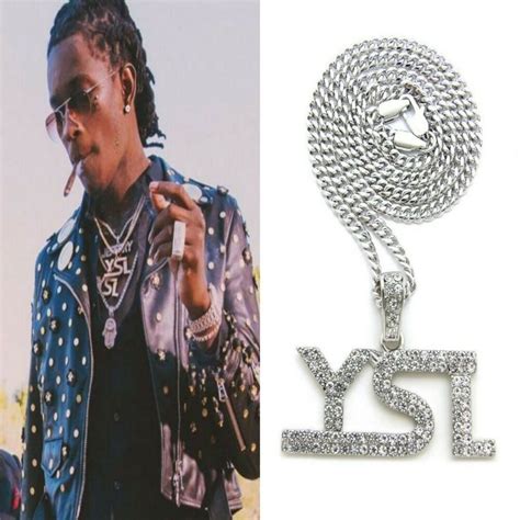 drake ysl chain|young thug ysl chains.